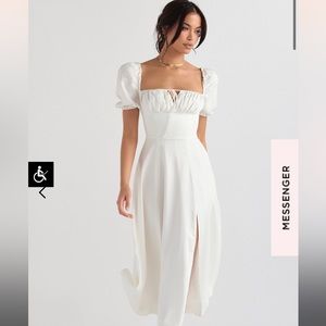 House of CB Tallulah Dress in White - Small